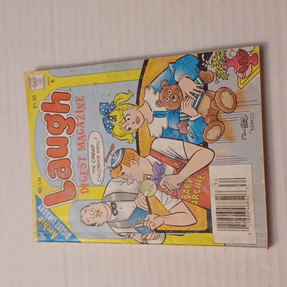 $4 Add-on "Laugh Digest Magazine" #134 - Vintage Paperback Comic Book